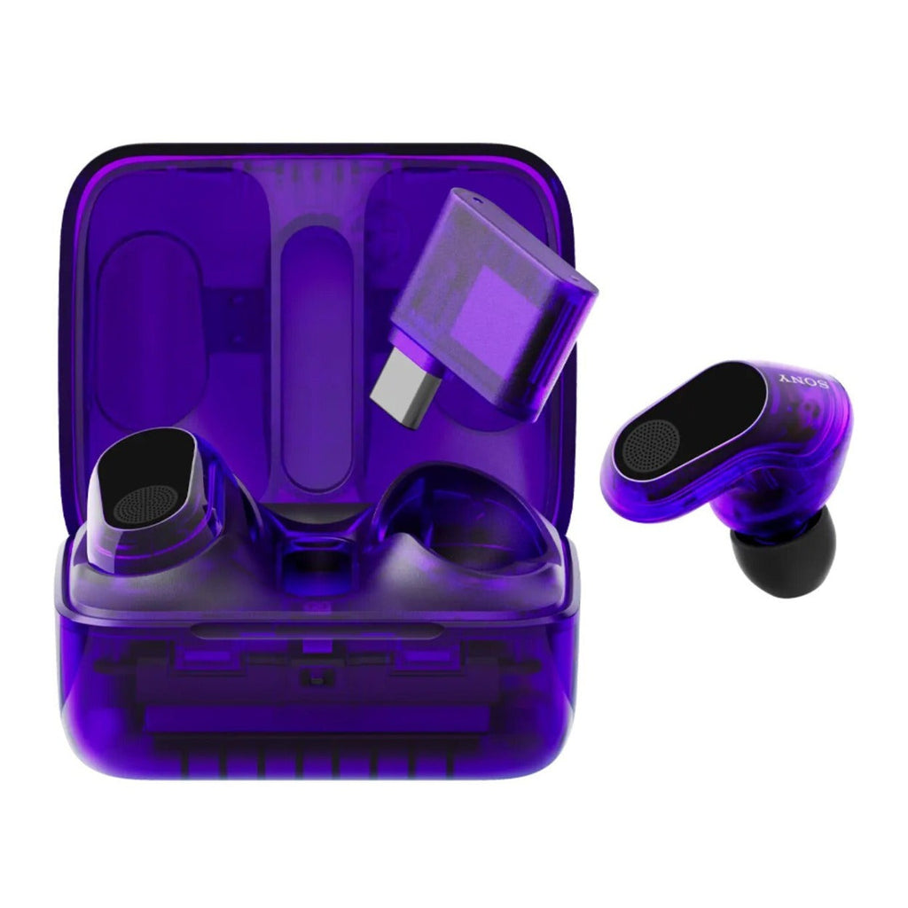 Sony INZONE Buds Truly Wireless Noise Canceling Gaming Earbuds (Glass Purple)