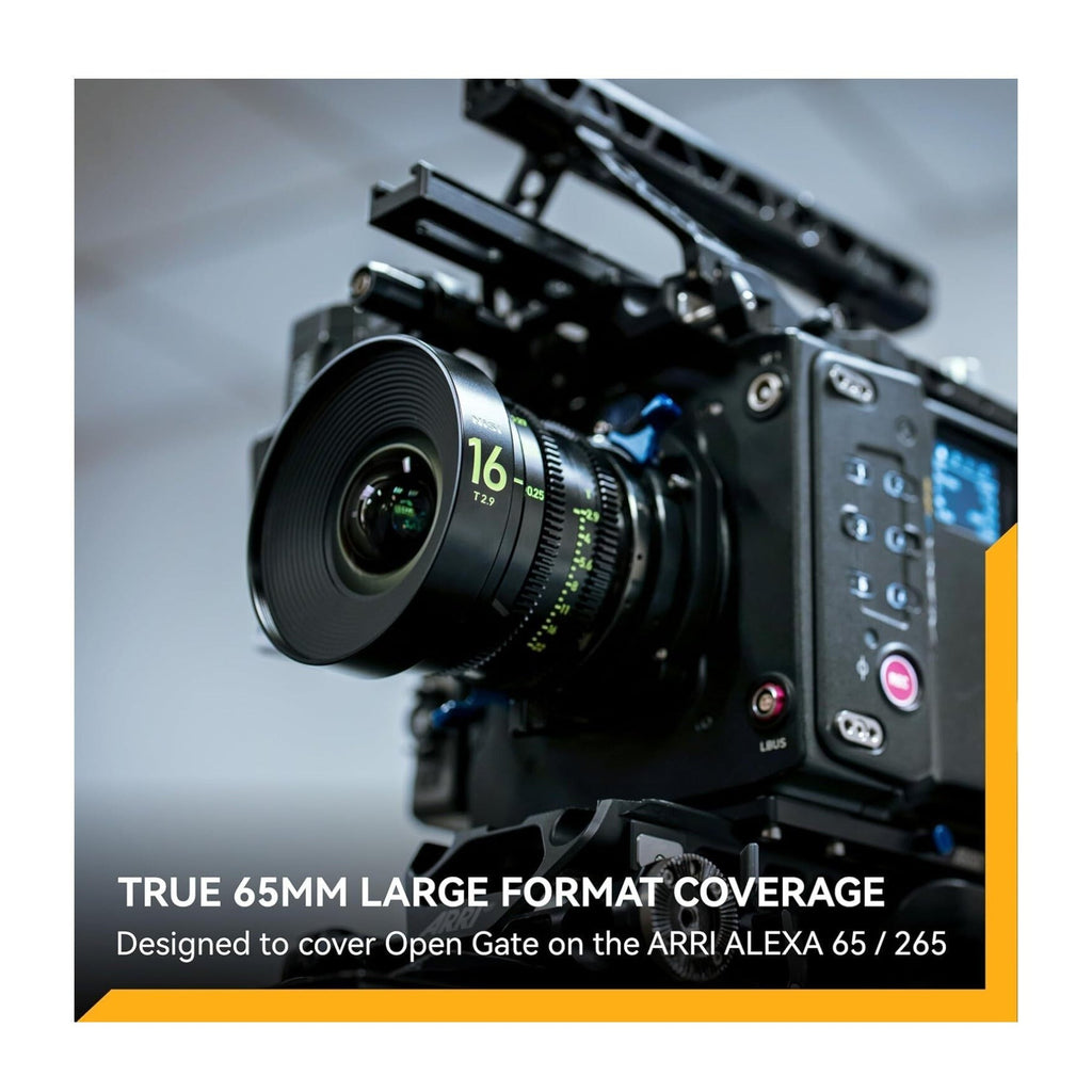 NiSi 65 PRIME 16mm T2.9 Large-Format Cinema Lens (ARRI PL)