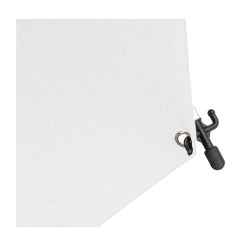 Westcott X-Drop Pro Wrinkle-Resistant Backdrop Kit High Key White (8x8) Feet