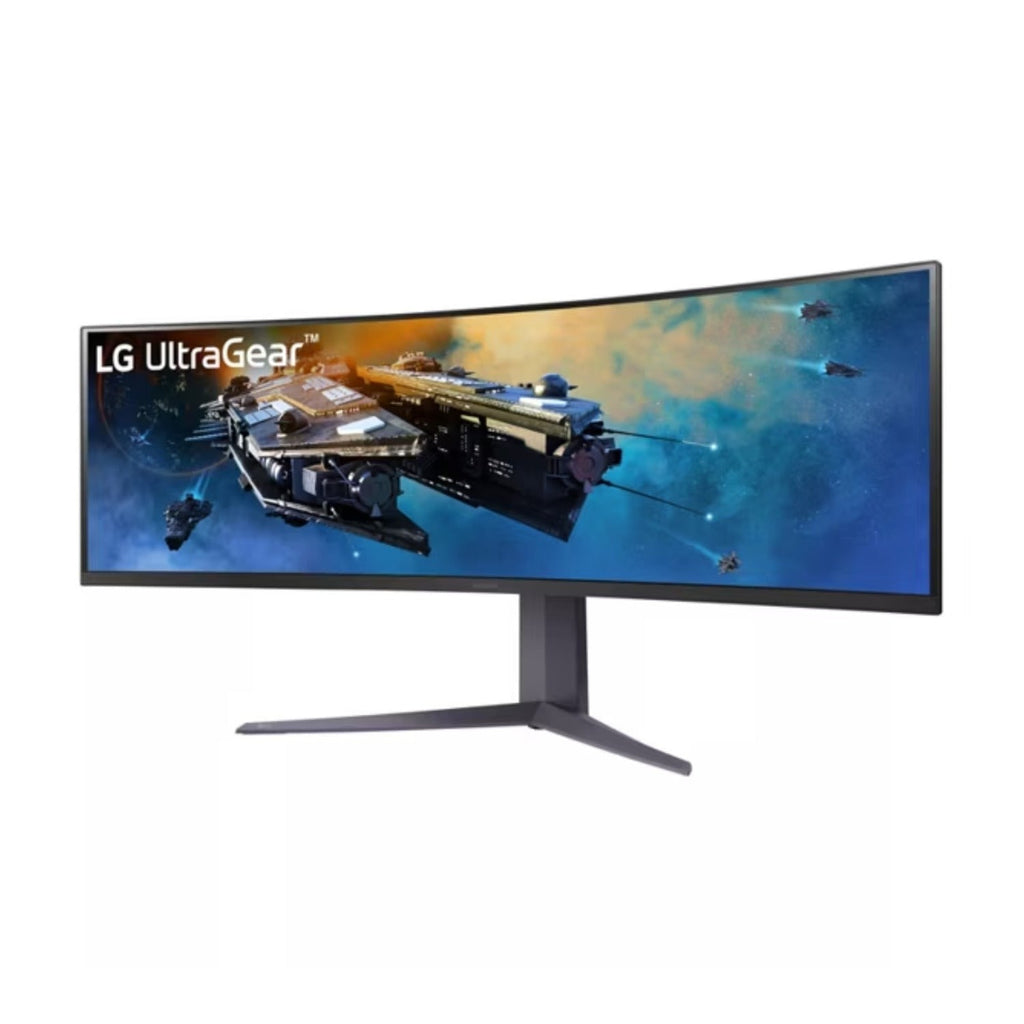 LG 45GR65DC-B Ultragear 45-In. QHD 200Hz 1ms 200Hz Curved Gaming Monitor (Black) (Used)