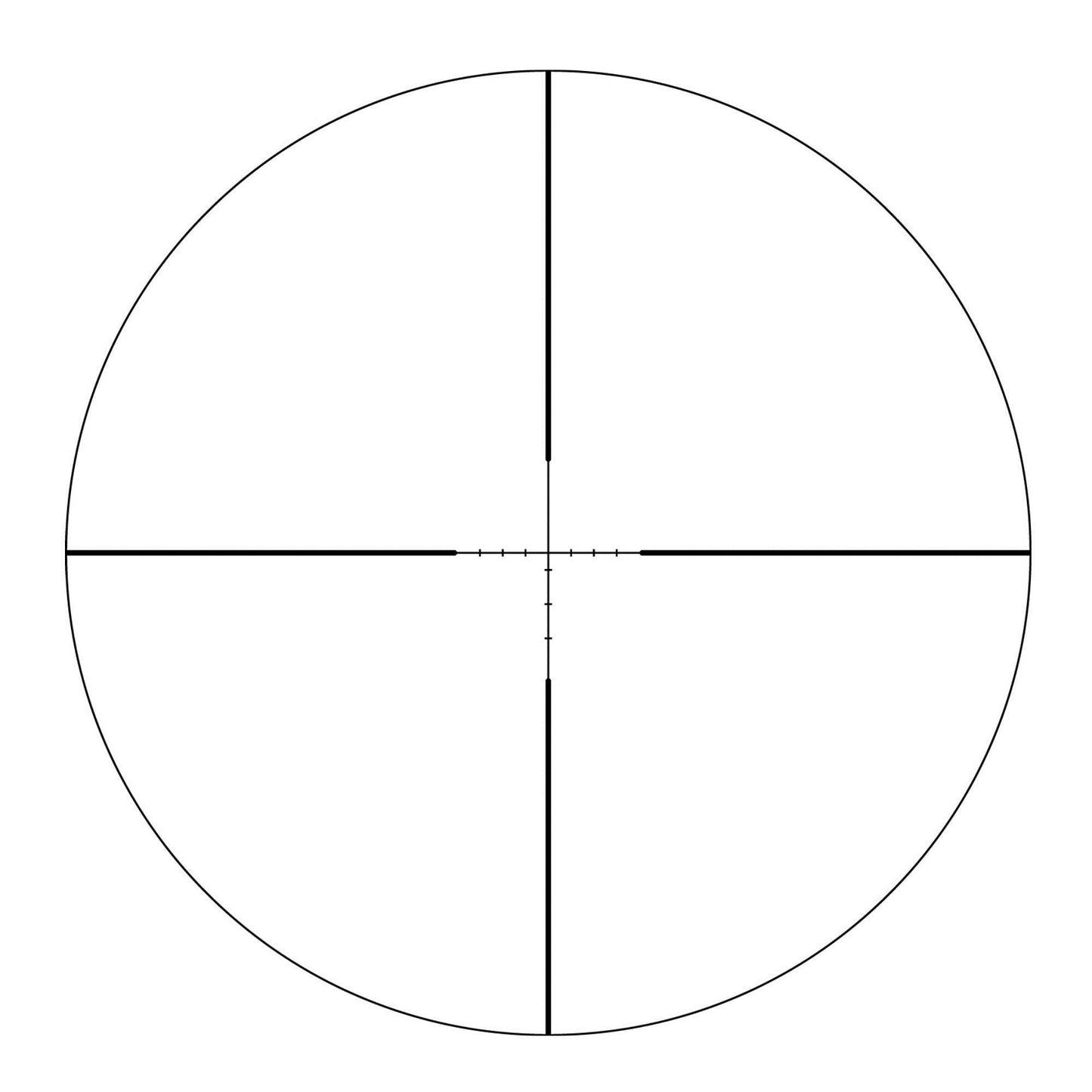 Vortex Crossfire II 3-9x40 Riflescope (Dead-Hold BDC MOA Reticle) with 1-inch Riflescope Rings
