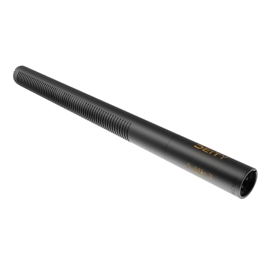 Deity S-Mic 3 Shotgun Microphone (Black) and ASM2 Pro Kit Bundle