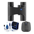 ZEISS 10x25 Victory Pocket Binoculars with Lens Cleaning Kit