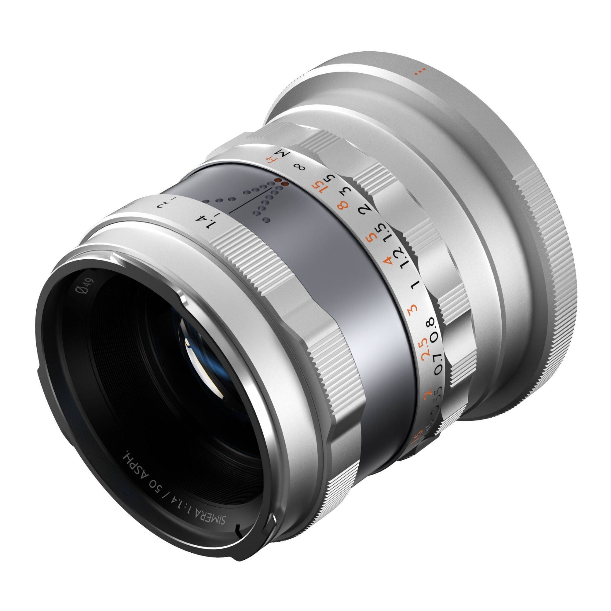 Thypoch Simera 50mm f/1.4 Lens (Nikon Z, Silver)