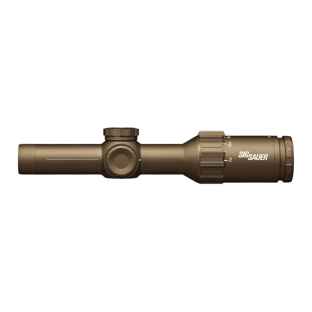 SIG SAUER TANGO6T Scope with 6x Zoom, Illuminated Reticle, and Waterproof Body (Flat Dark Earth)