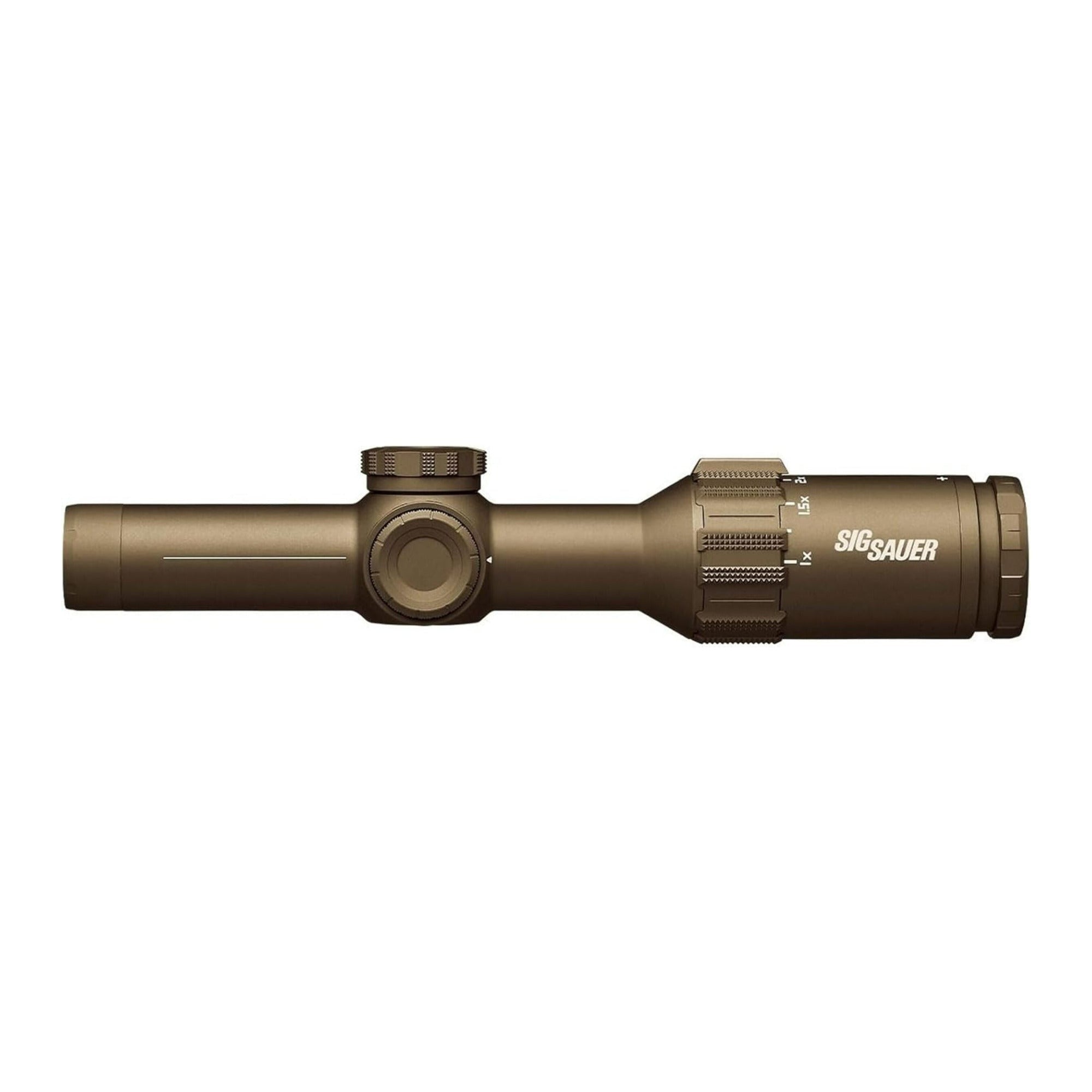 SIG SAUER TANGO6T Scope with 6x Zoom, Illuminated Reticle, and Waterproof Body (Flat Dark Earth)