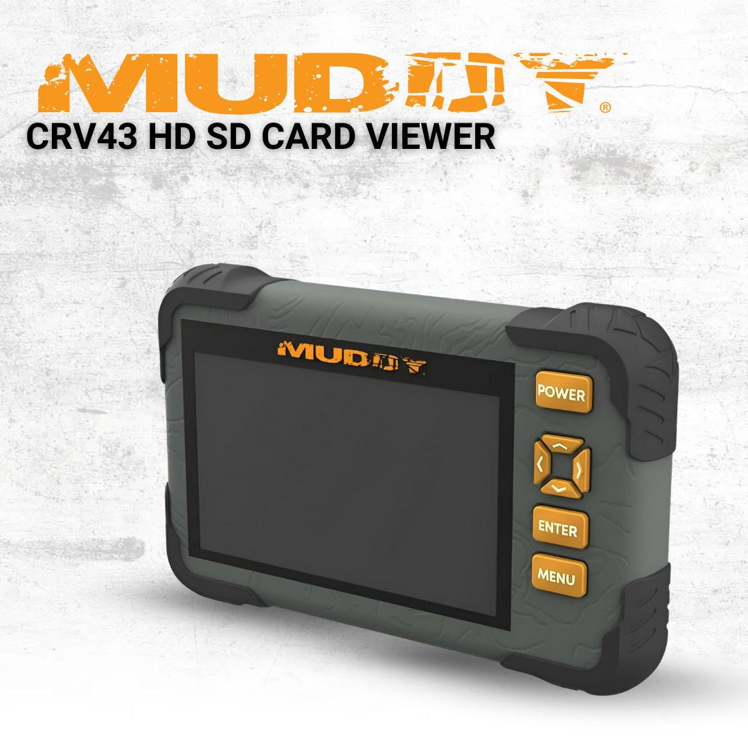 Muddy Dual Camera Ground Mount with Threaded Receiver (Black, 6-Pack) with SD Card Reader Bundle