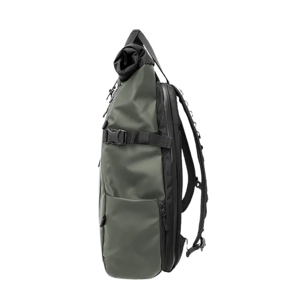 WANDRD PRVKE 21L Weather-Resistant Backpack (Wasatch Green, Photography Bundle)