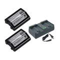 Nikon EN-EL18d Rechargeable Lithium-Ion Battery (2-Pack) with Charger Bundle