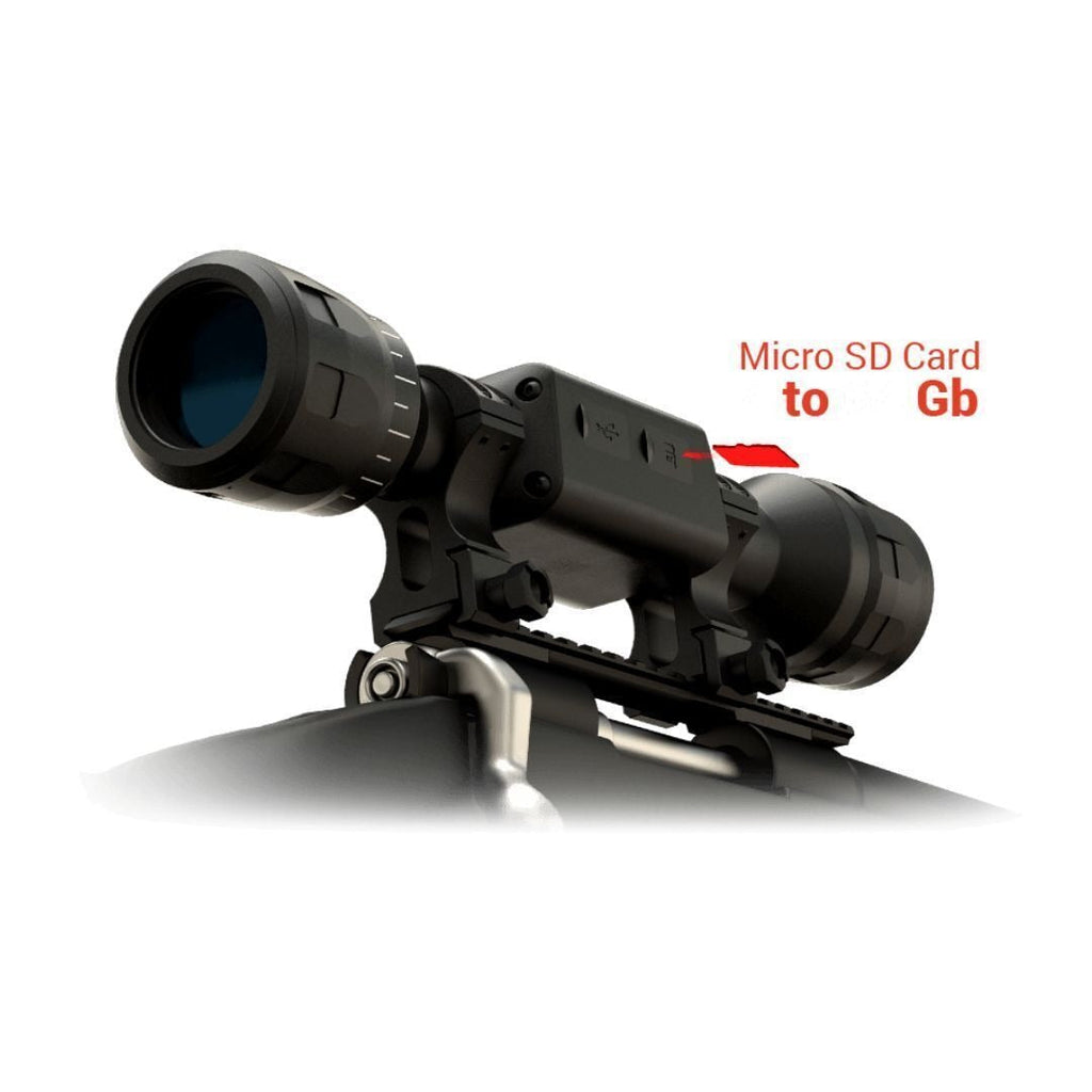 ATN ThOR LTV 2-6x 640x480 12 Micron Ultra-Light Thermal Rifle Scope with Video Recording (Black)