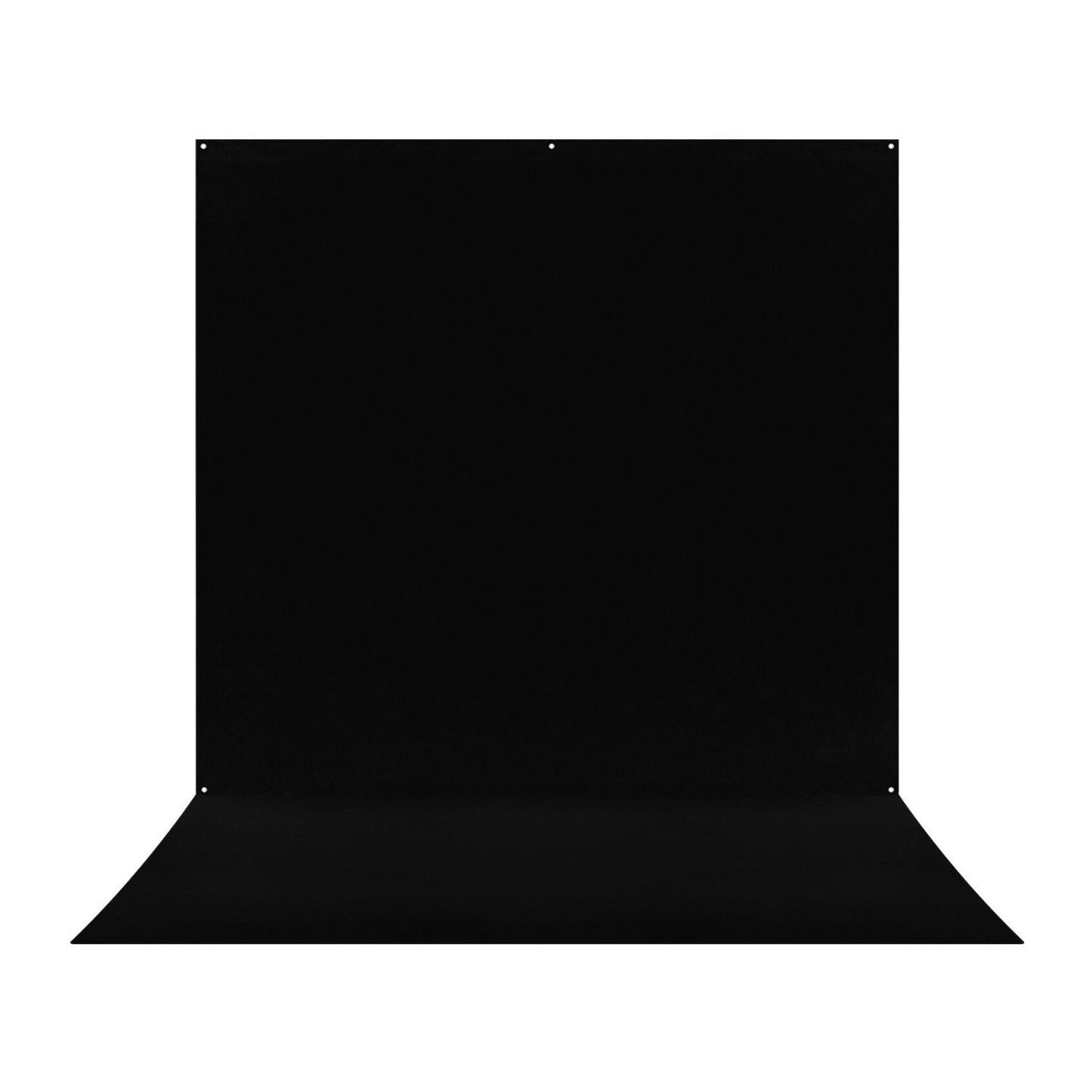 Westcott X-Drop Pro Wrinkle-Resistant 8 x 13 Inch Backdrop Sweep (Rich Black)