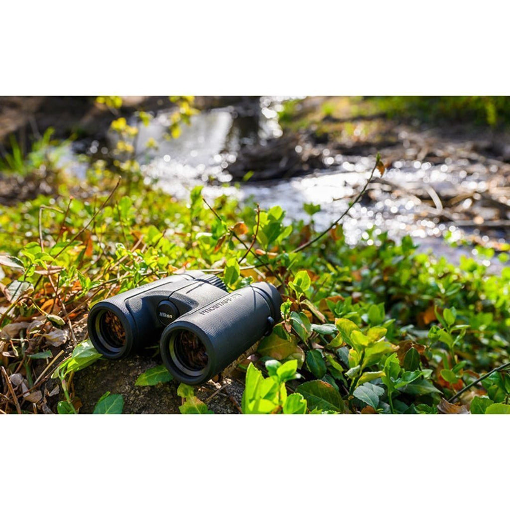 Nikon PROSTAFF P7 8x30 Waterproof Binoculars, Non-Stick Coating (Black) (Certified Refurbished)
