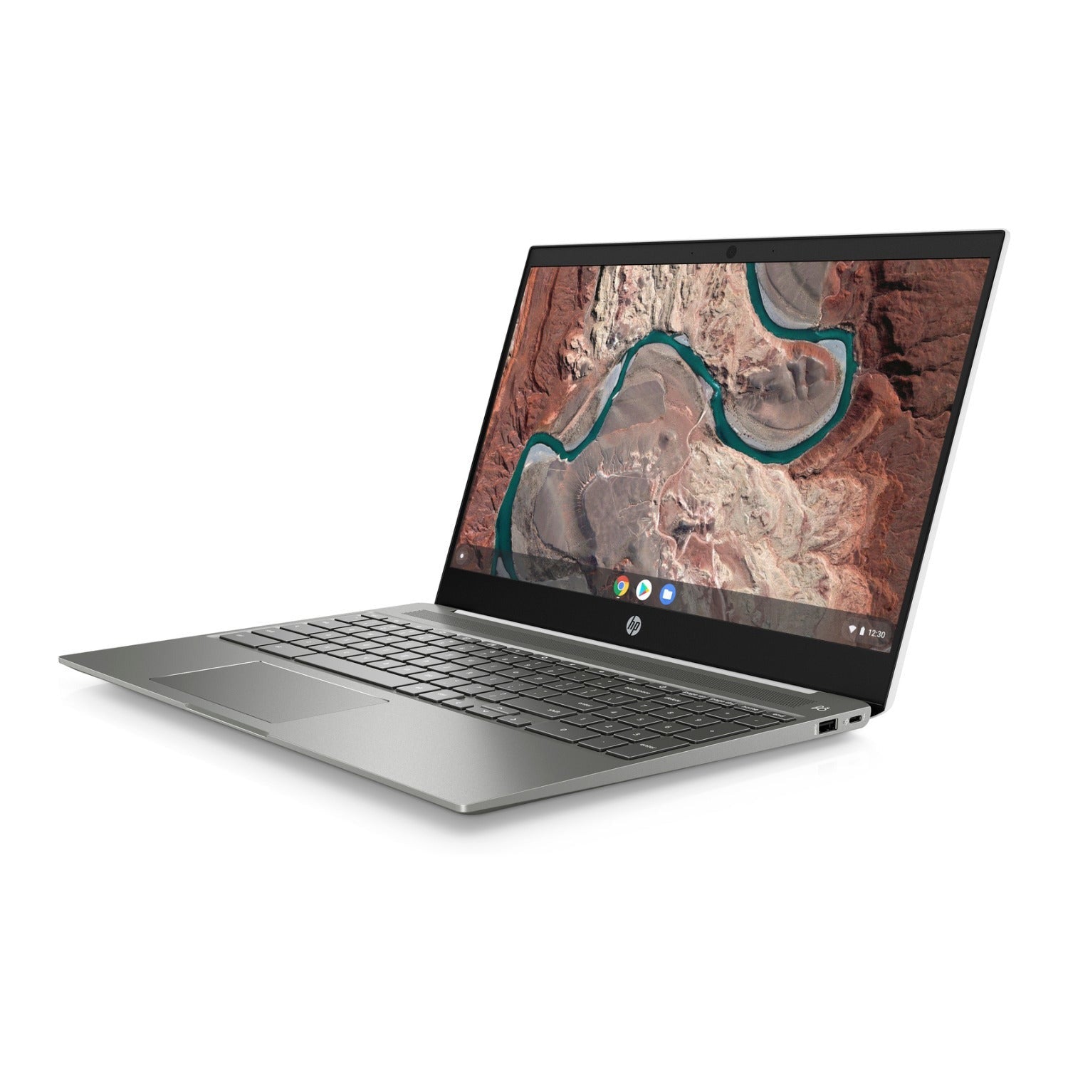 HP Chromebook 15-de0021, 15.6" FHD Touch, Intel Core i3-8130U, 4GB RAM, 128GB eMMC (Certified Refurbished)