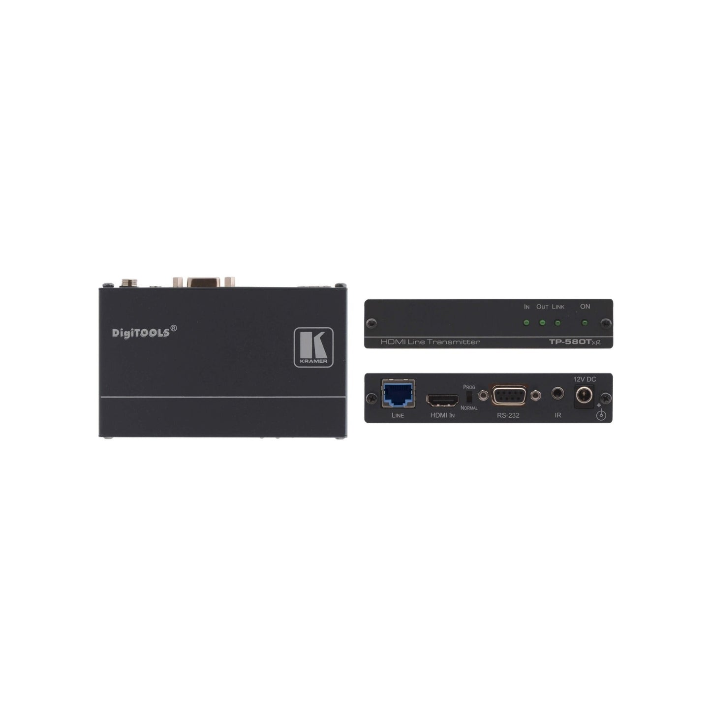Kramer 4K60 4:2:0 HDMI HDCP 2.2 Transmitter with RS–232 and IR over Extended–Reach HDBaseT