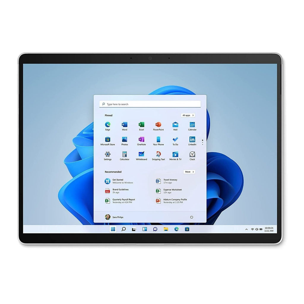 Microsoft Surface Pro X 13" Touch Tablet, SQ2 Processor, 16GB RAM, 512GB SSD (Certified Refurbished)