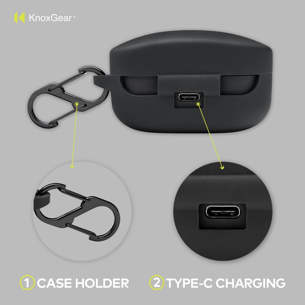 Knox Gear Silicone Charging Case for Sony WF-1000XM4 Truly Wireless Earbuds