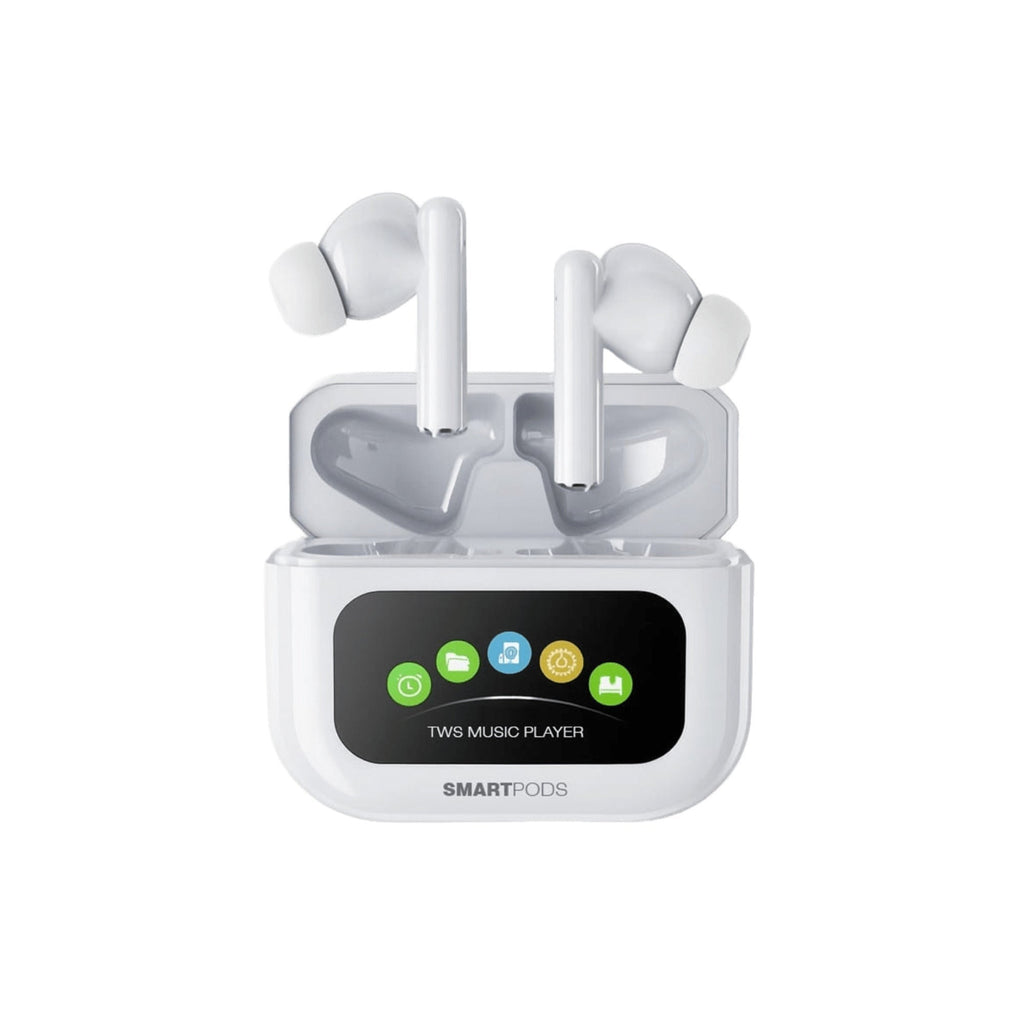 Samvix SmartPods Kosher MP3 Player EarPods with 64GB Memory (No SD Slot) (White)