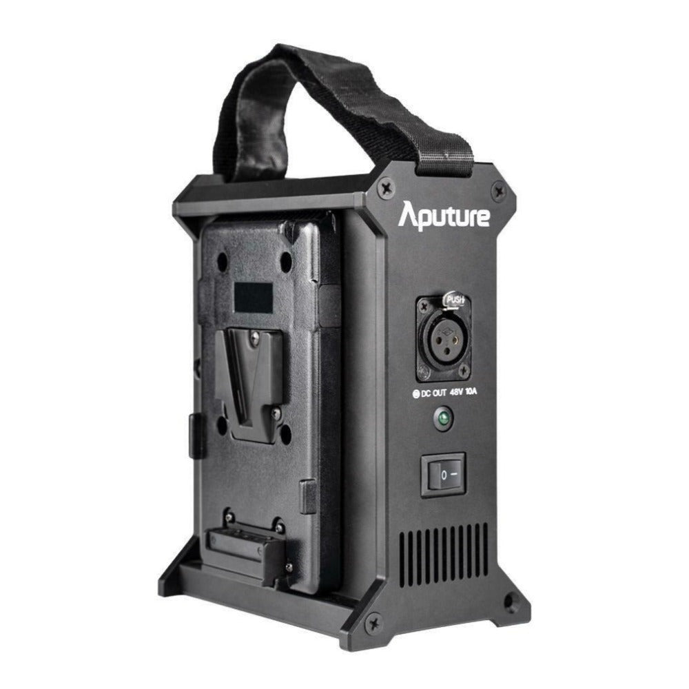Aputure 2-Bay Battery Power Station (Gold Mount)