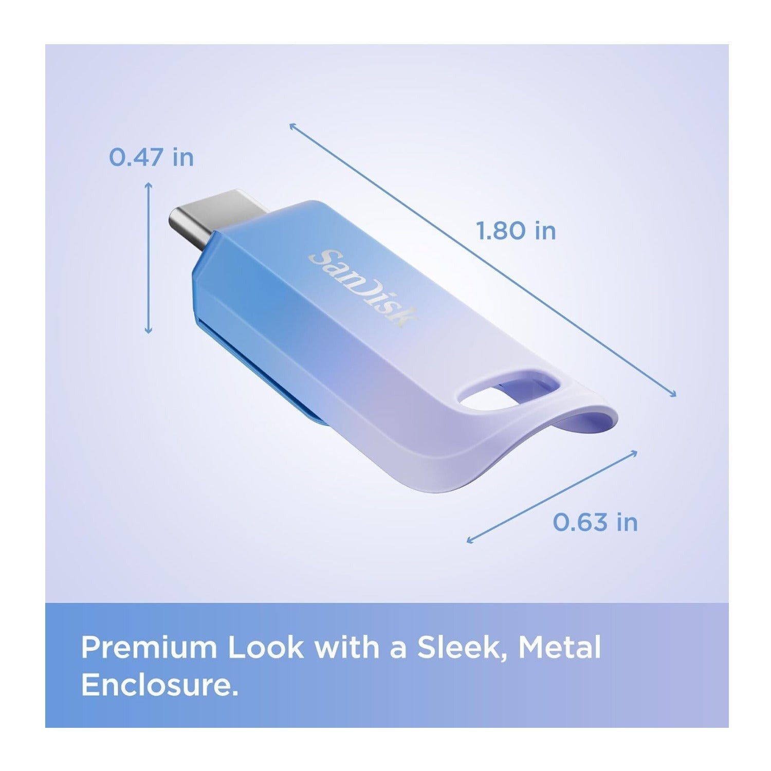 SanDisk 256GB Creator Series USB-C Flash Drive