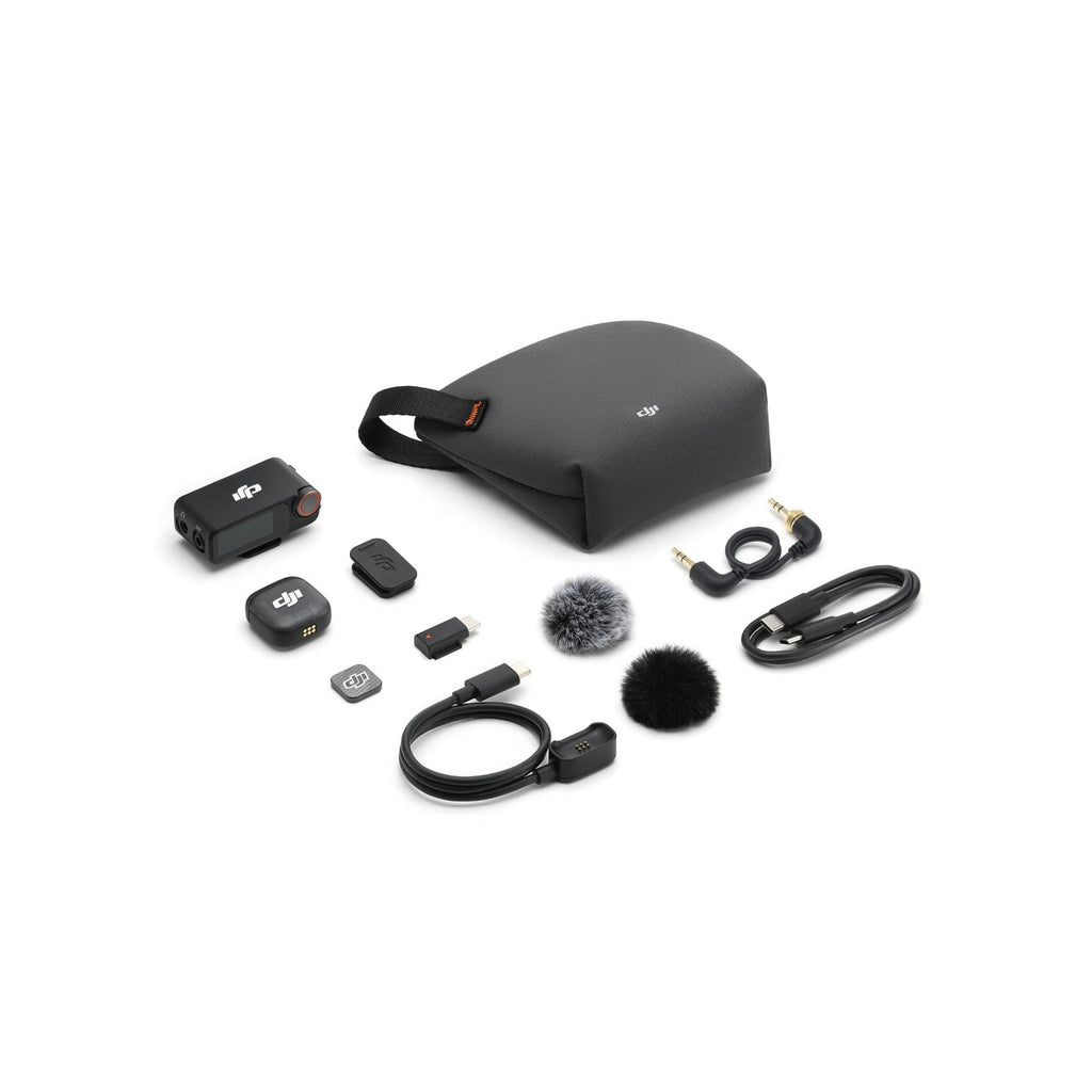 DJI Mic 3 Compact Wireless Microphone System/Recorder for Camera and Smartphone