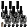 Spartan GoLive 4G/LTE Live Streaming Trail Camera 6-Pack Bundle