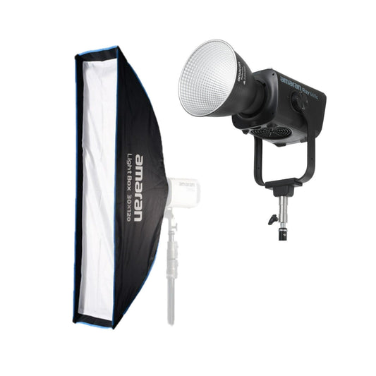 Amaran Ray 660W Full-Color COB Video Light with Light Box 30x120 Bundle