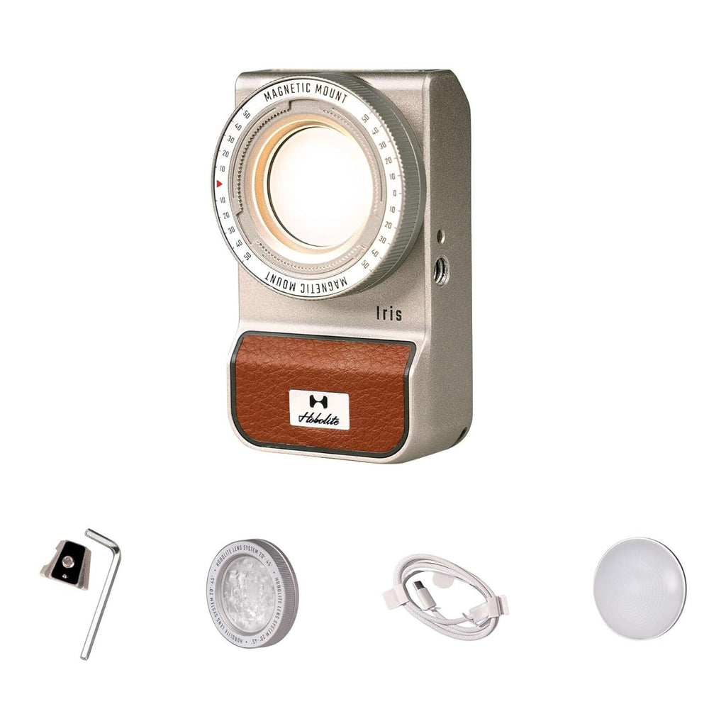 Harlowe Iris Bi-Color LED Light (Brown, Standard Kit)
