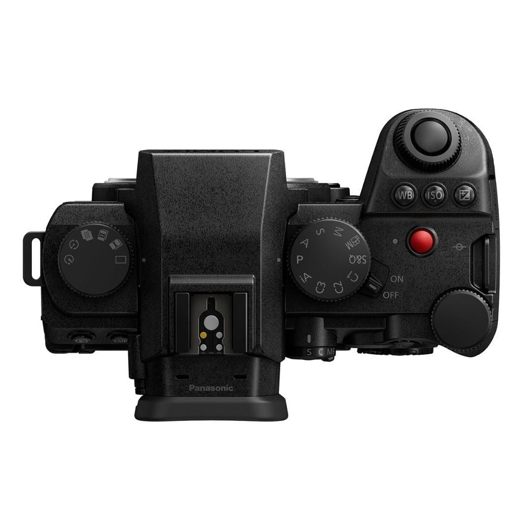 Panasonic LUMIX S5M2X Full-Frame Mirrorless Camera with 20-60mm Lens, 24.2MP (Black) (Certified Refurbished)