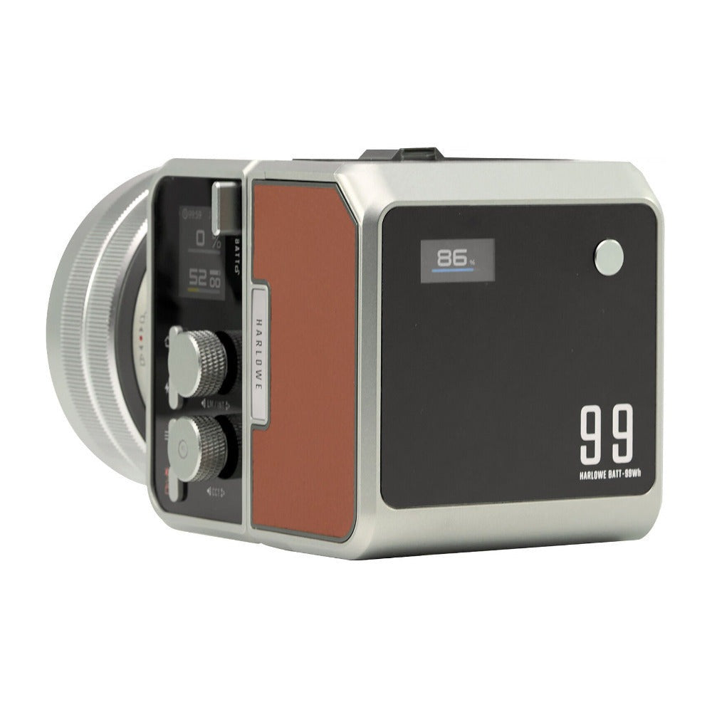 Harlowe Mini Max Bi-Color LED Monolight Standard Kit (Brown Faux Leather)