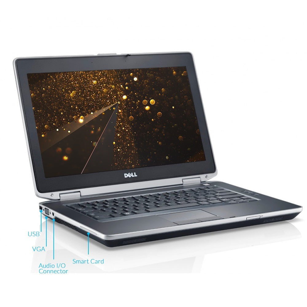 Dell Latitude E6430 14" Laptop, Intel Core i5, 8GB RAM, 240GB SSD, Windows 10 Pro (Refurbished)