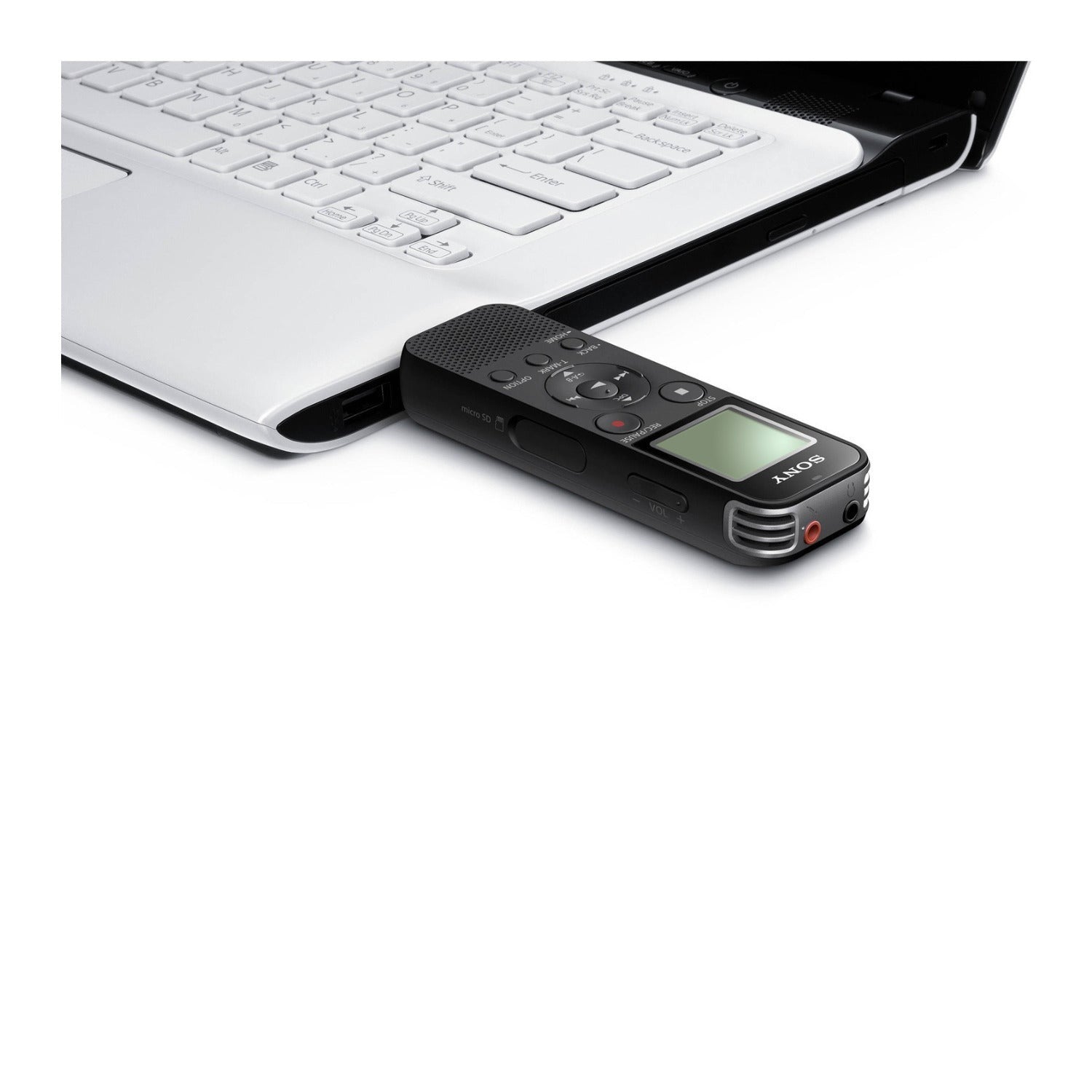 Sony Digital Voice Recorder with Built-in USB and 32GB Micro SD Card Bundle