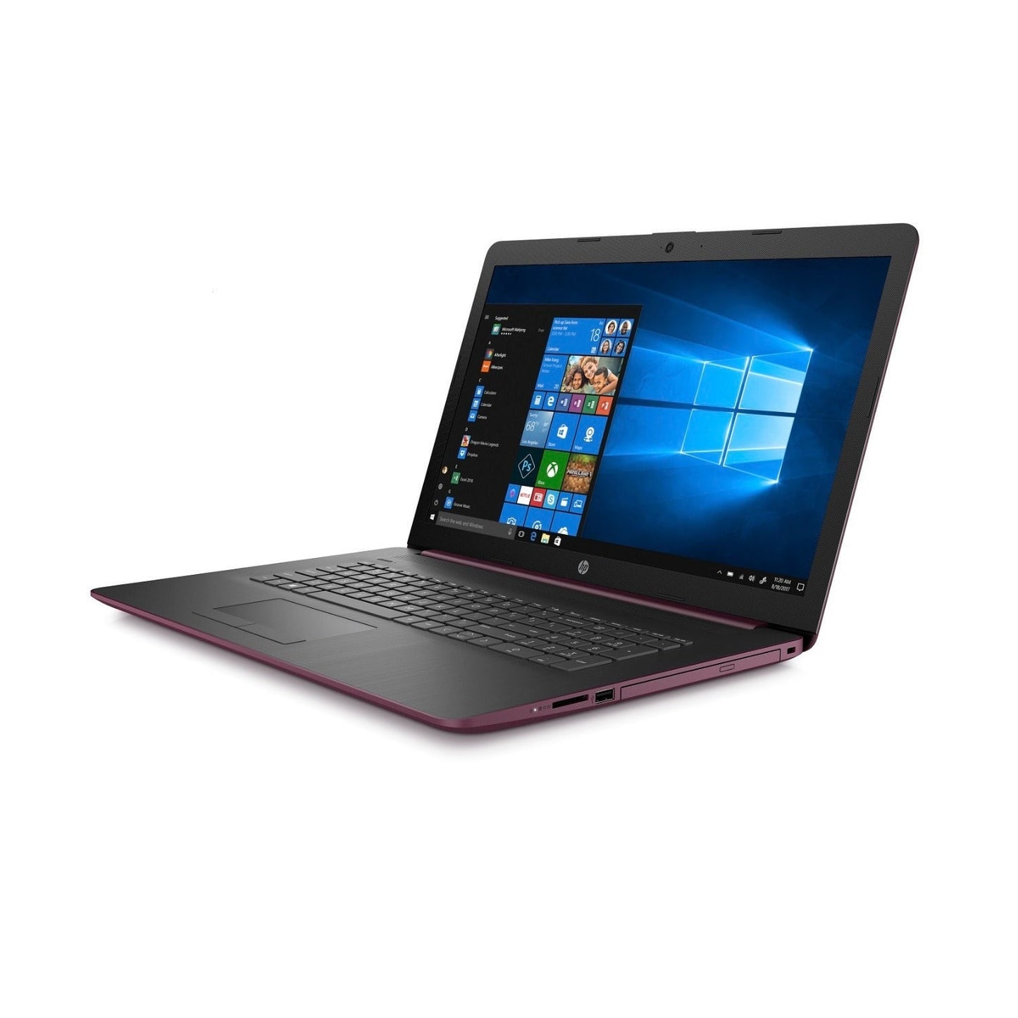 HP 17-by0026ds 17.3" Touchscreen Laptop, Intel Pentium Gold, 8GB RAM, 1TB HDD, Microsoft Office 365 (1-Year) (Certified Refurbished)