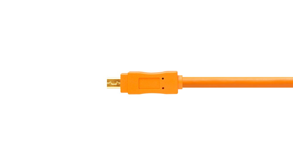 Tether Tools TetherPro USB 2.0 to Mini-B 5-Pin (15-Feet/Orange)