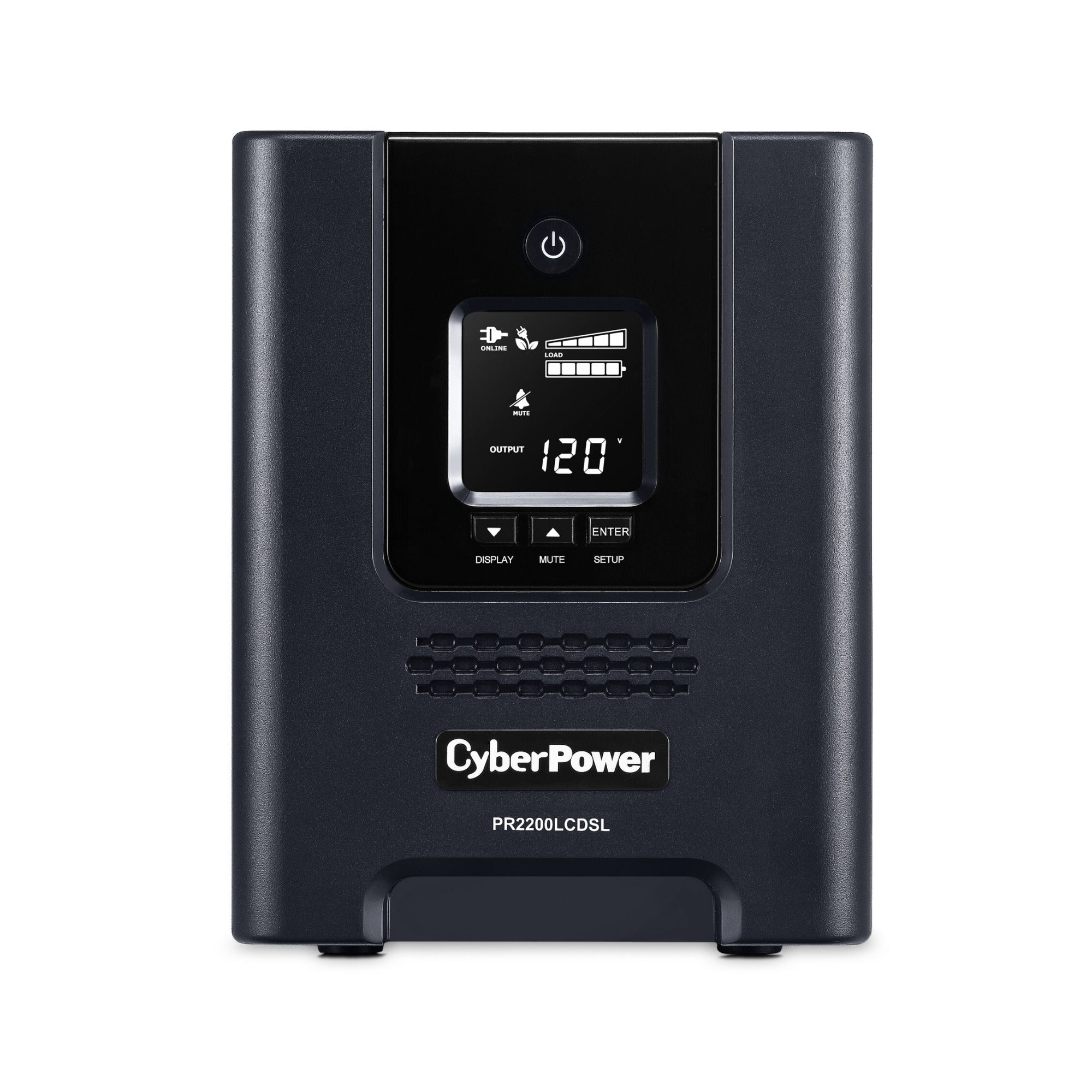 CyberPower PR2200LCDSL Smart App Sinewave Mini-Tower UPS System (2070VA/1980W)