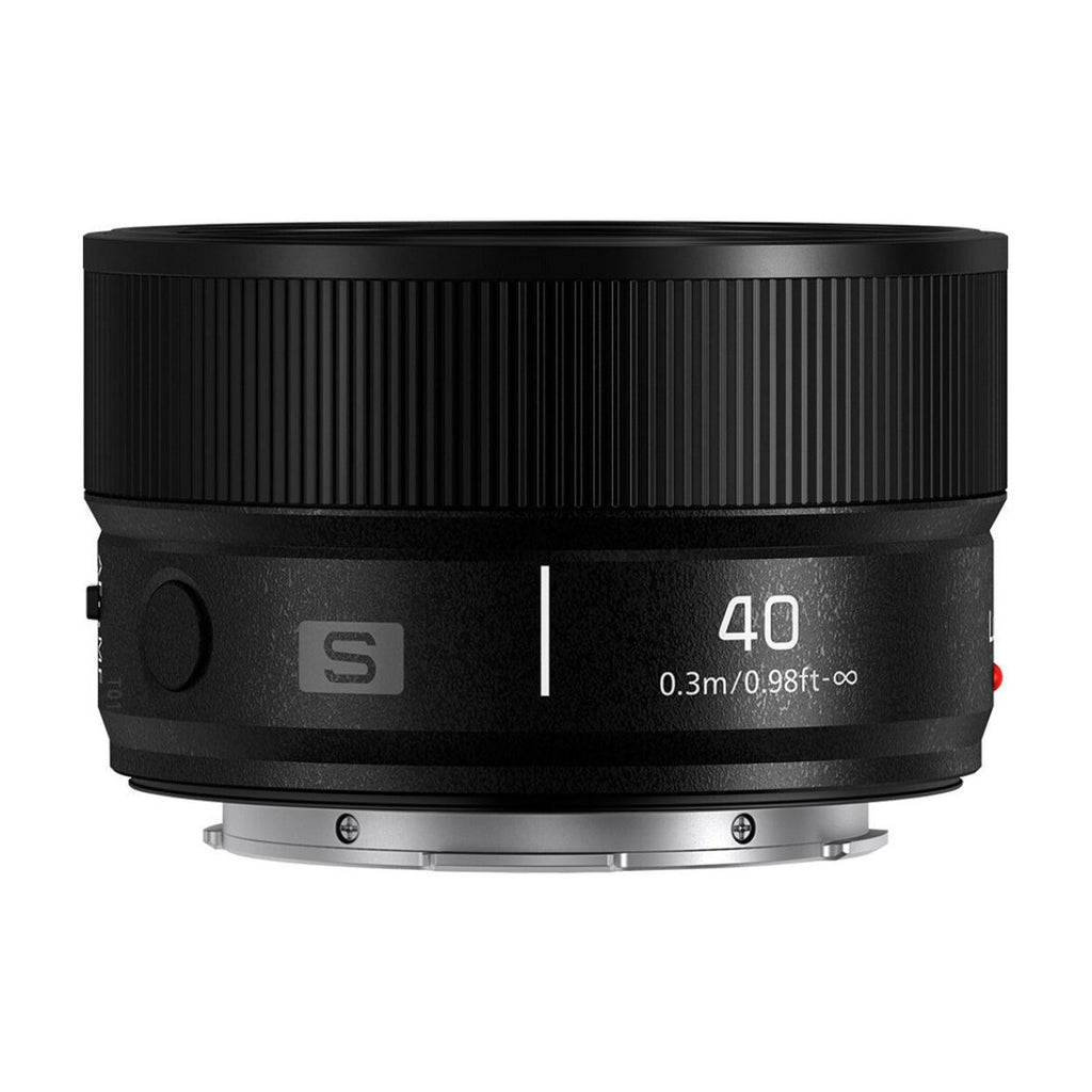 Panasonic LUMIX S 40mm f/2 Compact Prime L-Mount Lens (Black)