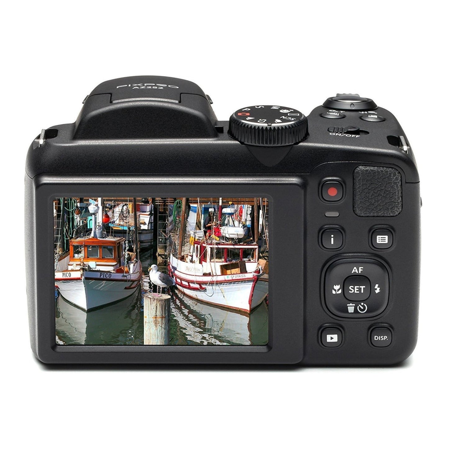 Kodak PIXPRO AZ252 16MP Digital Camera (Black) with 32GB SD Card and Case