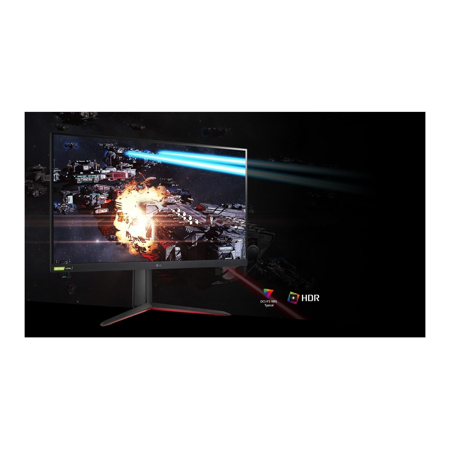 LG 32GP850 32" UltraGear QHD IPS 165Hz Gaming Monitor with G-SYNC (Certified Refurbished)
