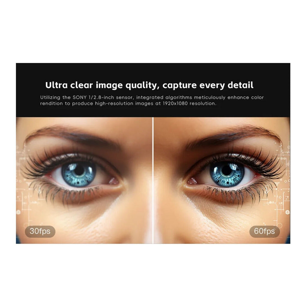 CineTreak CT-PT12 PTZ Camera - 1080p60, 12x Optical Zoom with AI Human Tracking
