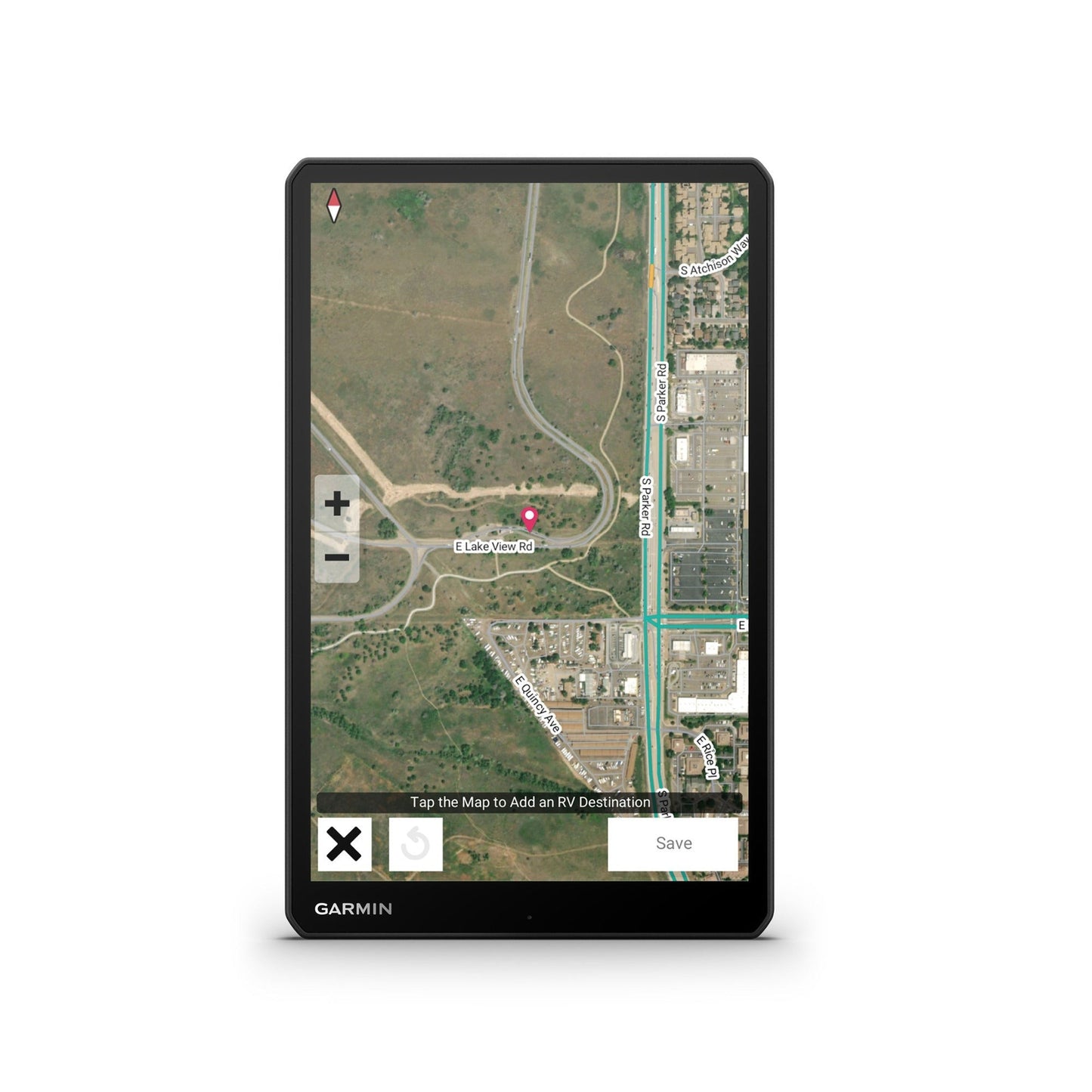 Garmin RV 1095 MT-S RV GPS Navigator Bundle with 2-Port Car Charger and 10,000mAh 30W Power Pack