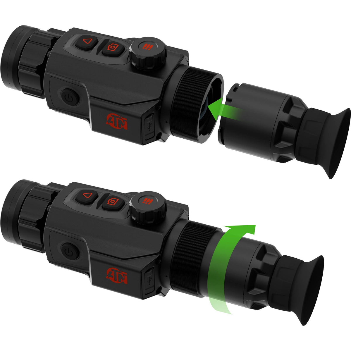 ATN TICO 6 Eyepiece Adapter and Viewer for 6th Gen TICO Thermal Clip-On Devices