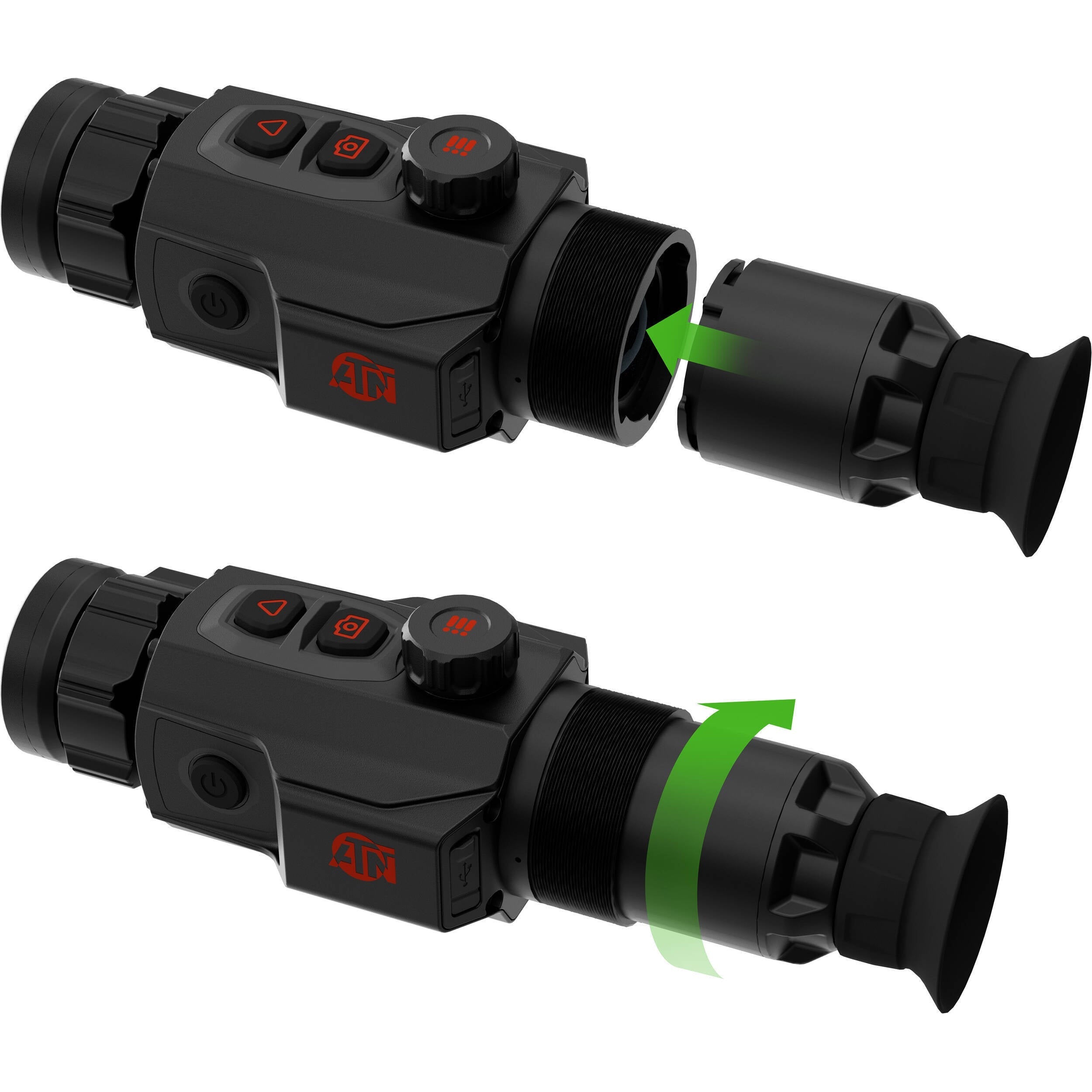 ATN TICO 6 Eyepiece Adapter and Viewer for 6th Gen TICO Thermal Clip-On Devices