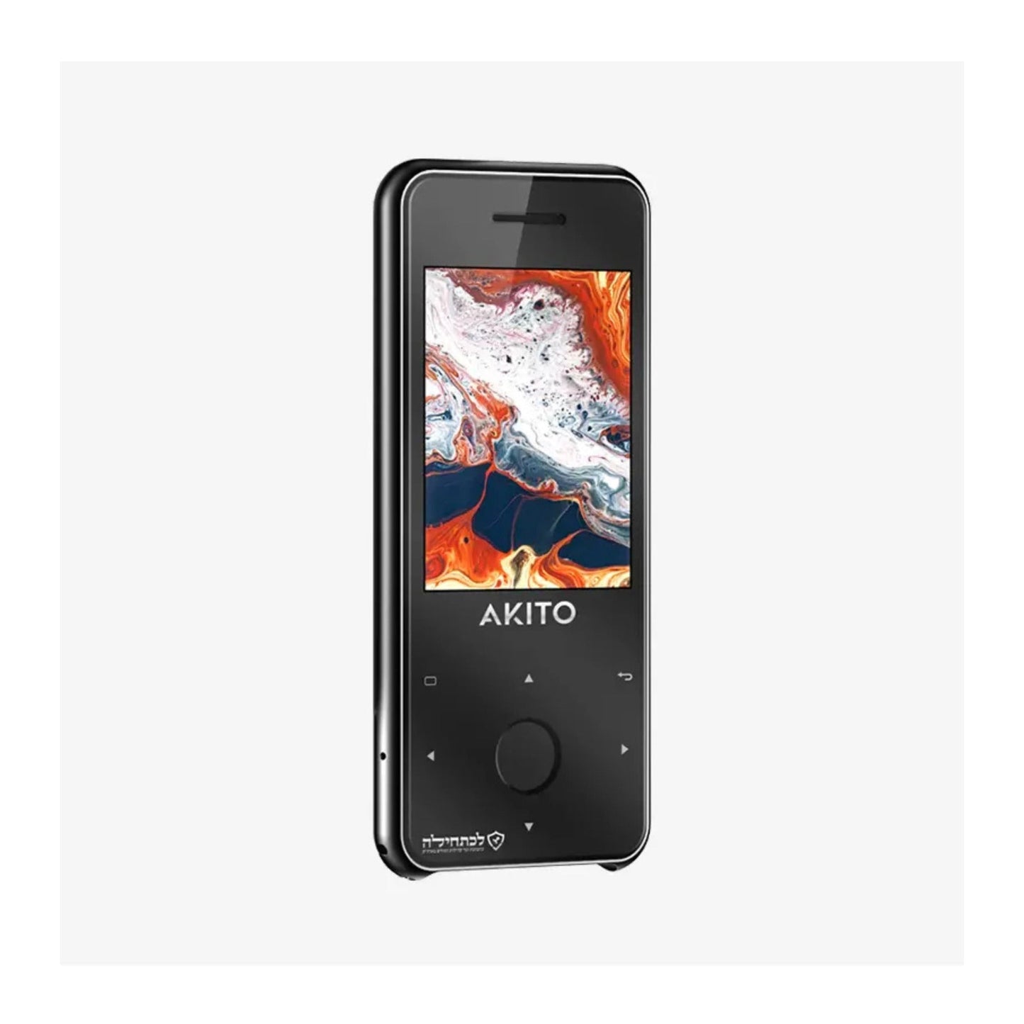 Akito S6 Kosher MP3 Player with 8GB Memory and Built-In Speaker (Black)