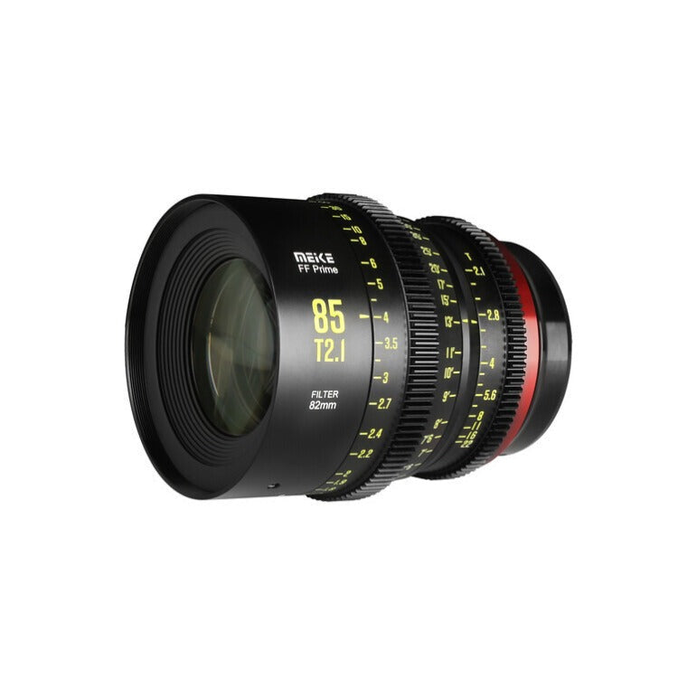 Meike 85mm T2.1 FF-Prime Cine Lens with 330 Degrees Focus Rotation (EF Mount)