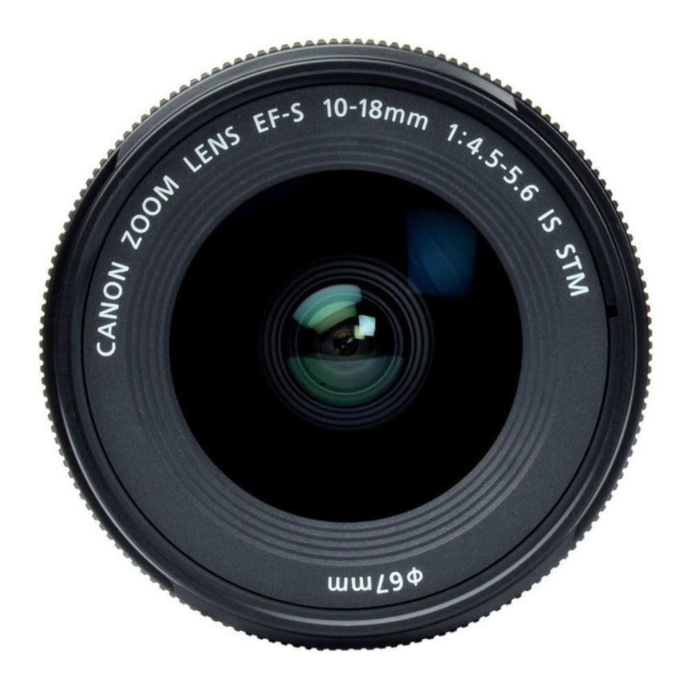 Canon 50mm f/1.8 and 10-18mm Portrait and Travel 2 Lens Kit