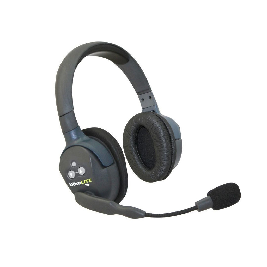 Eartec UltraLITE Double Headset ULDR-HD with Self-Contained and Hands-Free Design