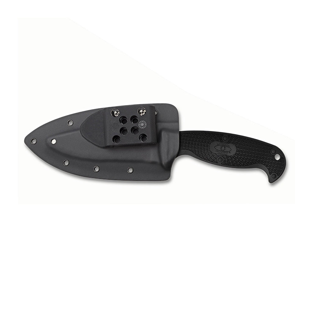 Spyderco Jumpmaster 2 Fixed Knife FRN Handle H-2 Steel Blade Boltaron Sheath with G-Clip