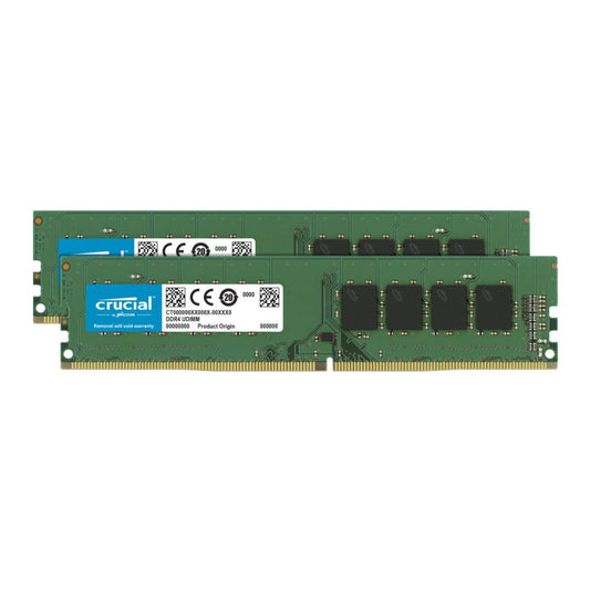 Crucial 16GB DDR4-2400 UDIMM Memory Kit (2 x 8GB)