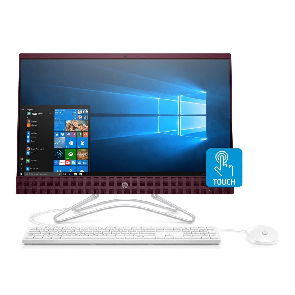 HP 24F 23.8" FHD Touch All-in-One PC, Intel Pentium J5005, 8GB RAM, 1TB HDD (Certified Refurbished)