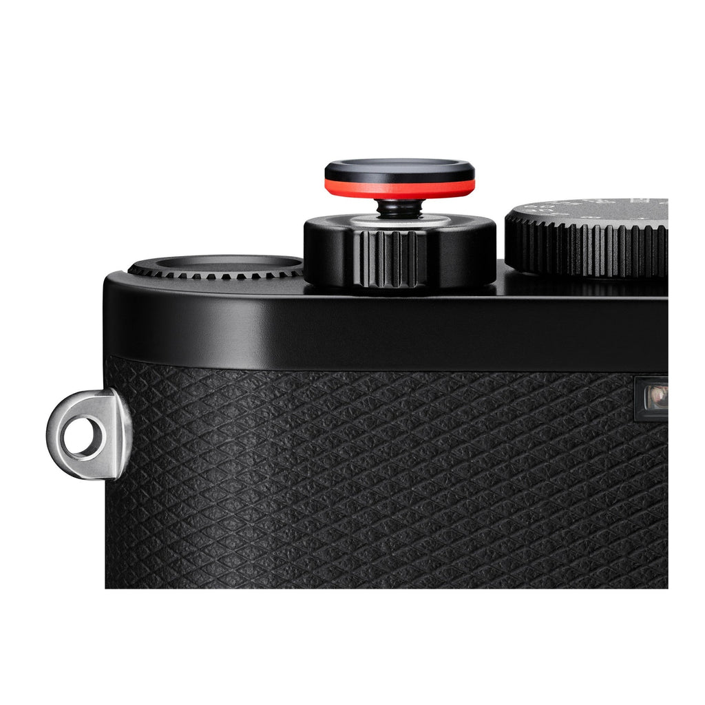 Leica Aluminum, Black Anodized Finish Soft Release Button with Thumb Support