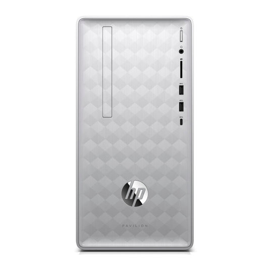HP Pavilion 590 Desktop PC, AMD Ryzen 7 (8-Core), 16GB RAM, 1TB HDD + 256GB SSD, AMD Radeon RX 550 2GB, Windows 10 Home (Certified Refurbished)
